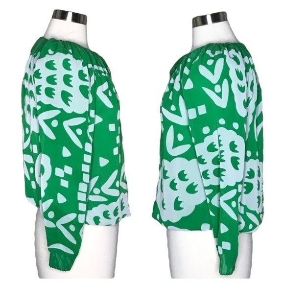 Diane von Furstenberg 2 Mikino top green - Picture 4 of 8